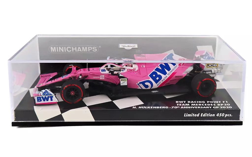 中古】ミニカー 1/43 BWT レーシング ポイント F1 チーム メルセデス