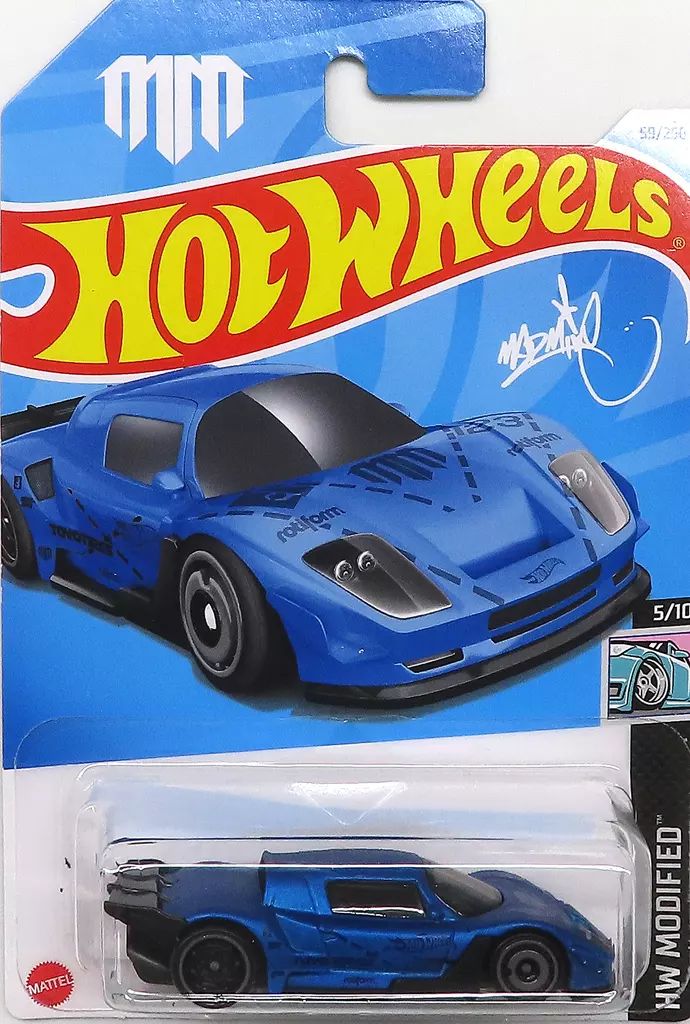 中古】ミニカー 1/64 MAD MIKE DRIFT ATTACK(ブルー) 「Hot Wheels HW