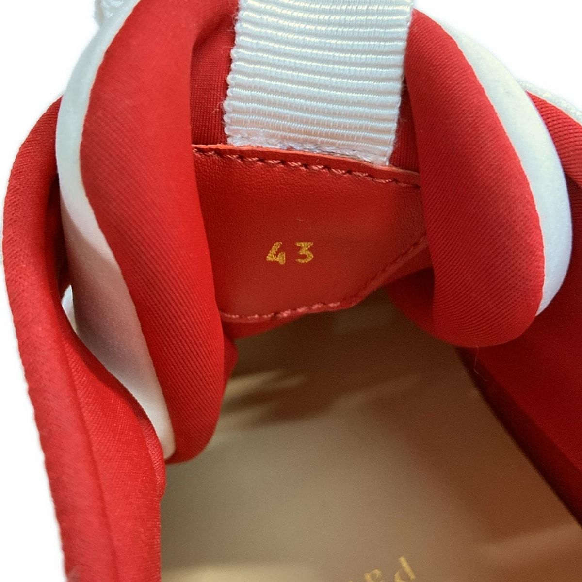 Louboutin スニーカー 43 28cm レッドランナー　レッド Louboutin スニーカー 43 28cm レッドランナー レッド