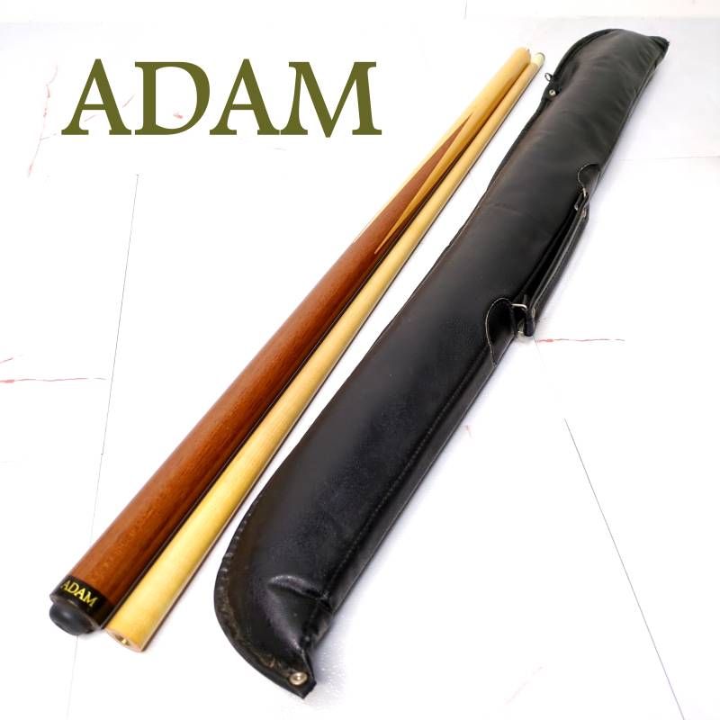 ADAM ビリヤードキュー ケース付 中古良好 バット433g シャフト113g