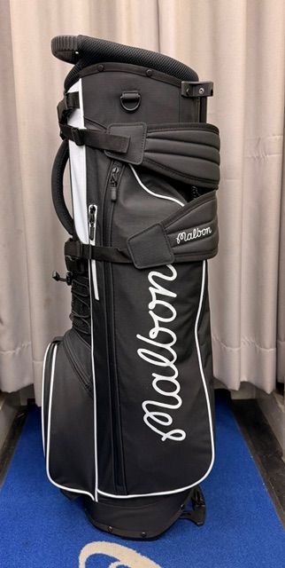 Cb【新品未使用品】マルボンゴルフ キャディバッグ MALBON WALKING BAG