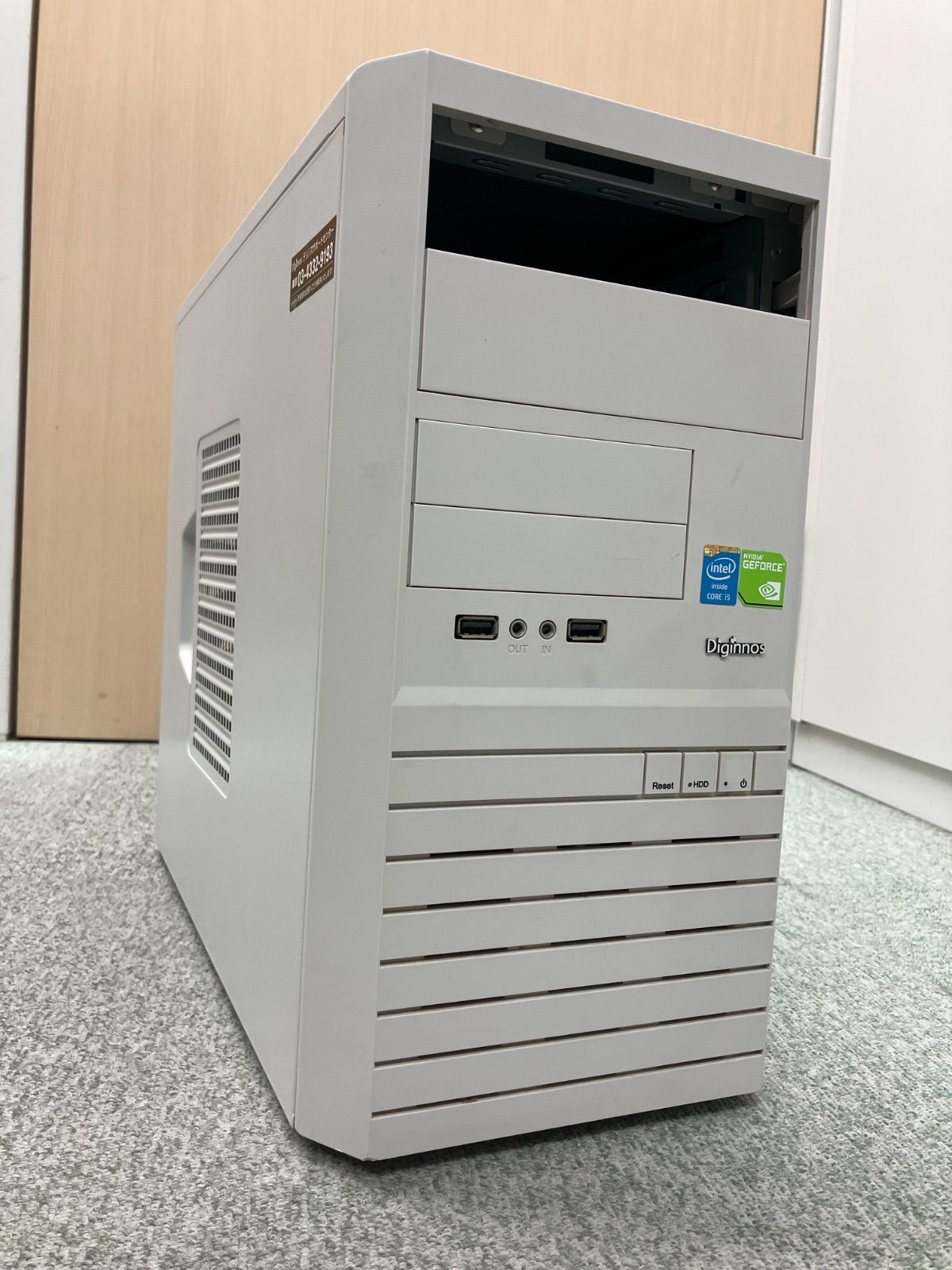 Diginnos Core ジャンク i5 デスクトップPC 8400本体のみ NVIDIA