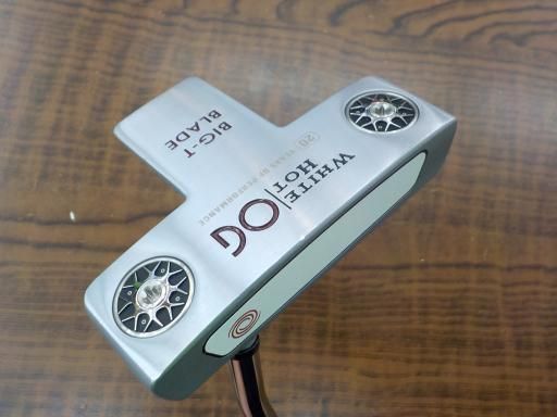 【】 オデッセイ WHITE HOT OG BIG T 34インチ パター PT STROKE LAB (フレックスその他) メンズ 男性用 右利き 右用 Cランク ゴルフクラブ