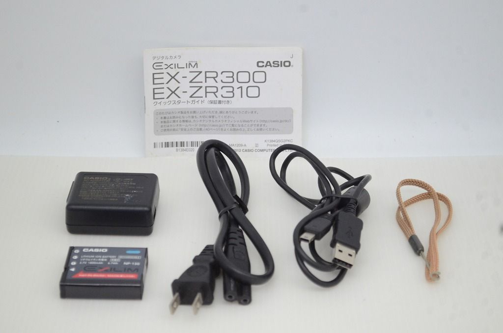 良品 CASIO カシオ HIGH SPEED EXILIM EX-ZR300 コンパクトデジタル