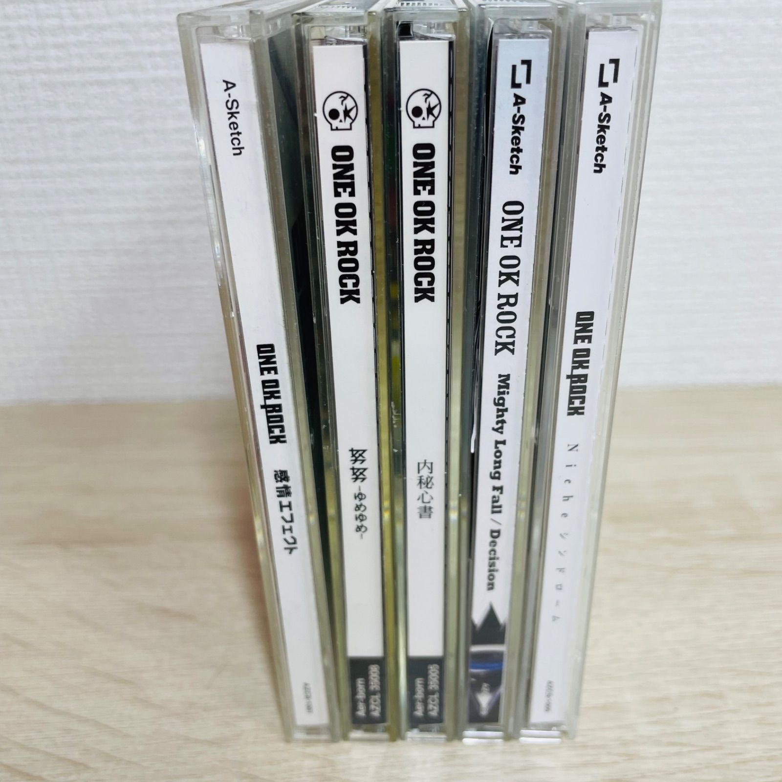 ONE OK ROCK 初期CD5枚セット まとめ売り - メルカリ