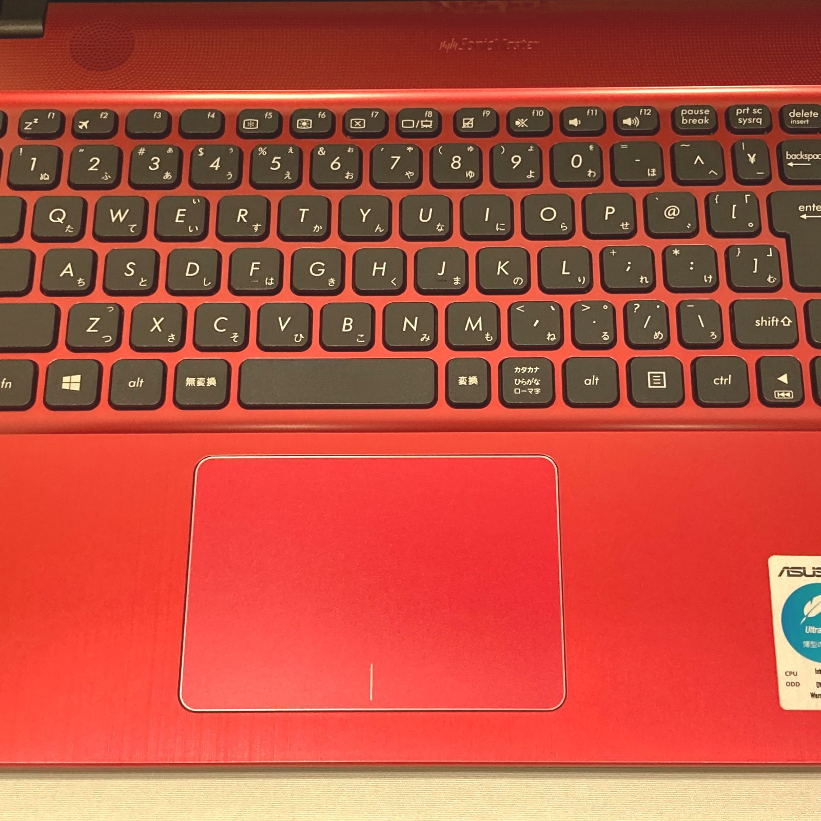 初心者向✨快適i3・カメラ付・DVD◇赤◇すぐ使えるノートパソコン