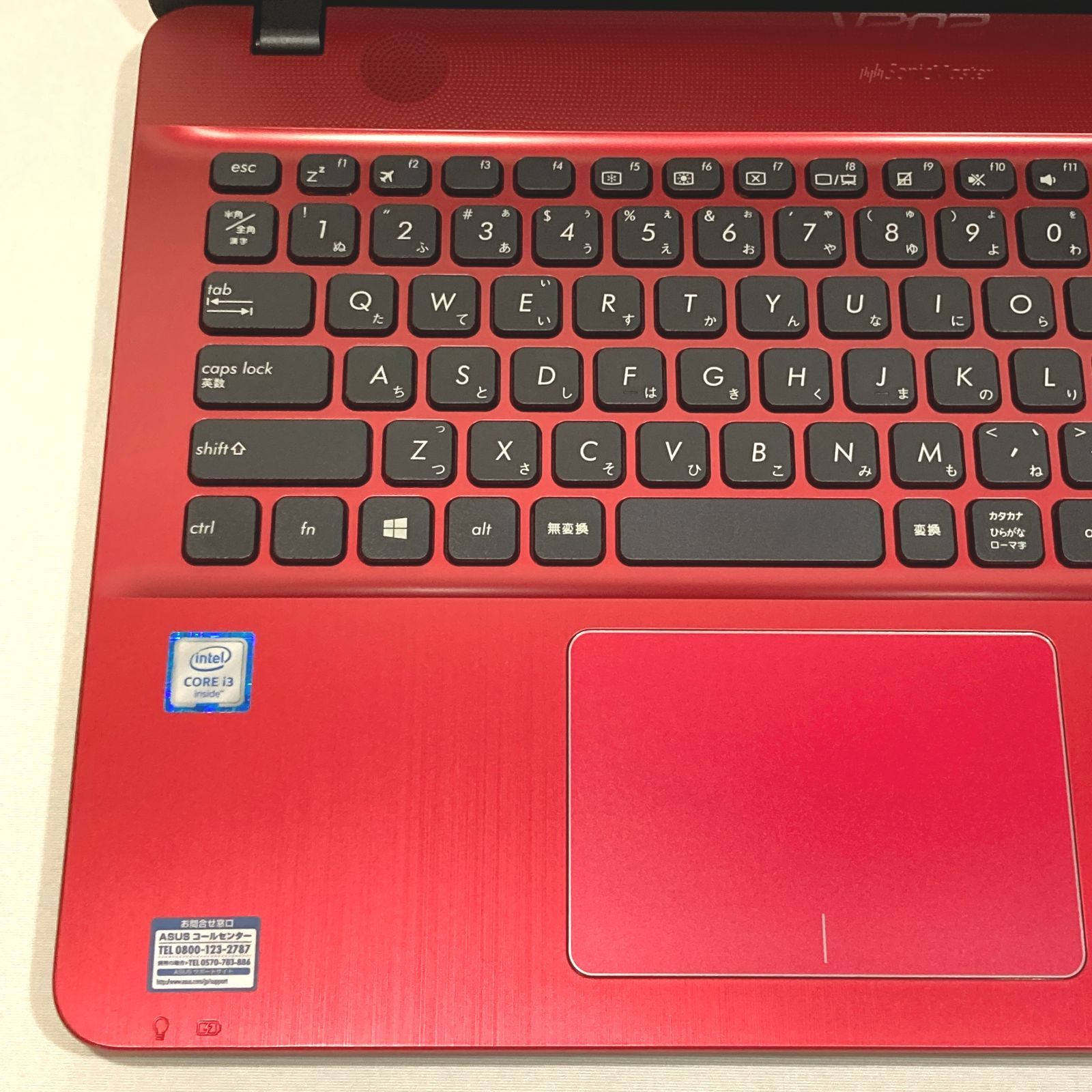 すぐ使える✨ i3高性能♪ノートパソコン　カメラ付き✨初心者 初心者向✨快適i3・カメラ付・DVD◇赤◇すぐ使えるノートパソコン