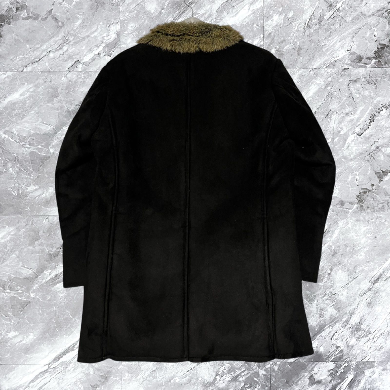 MEN'S TENORAS メンズティノラス フェイクムートンコート チェスター