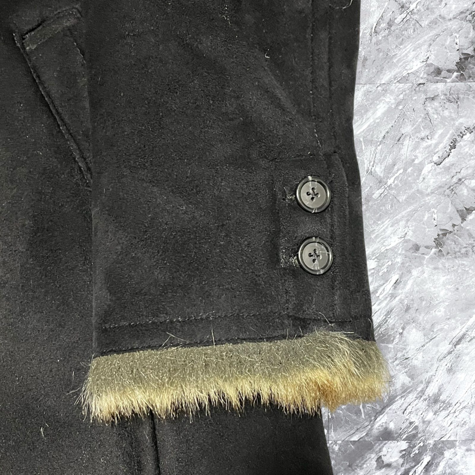 MEN'S TENORAS メンズティノラス フェイクムートンコート チェスター