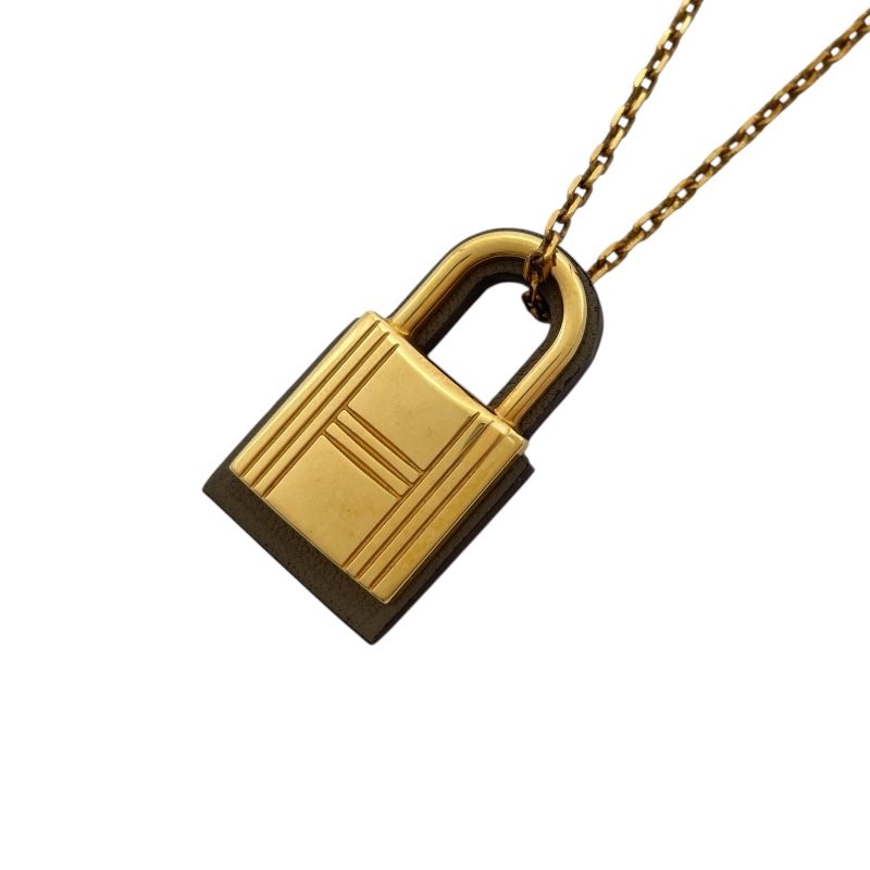 エルメス HERMES オーケリーPM ペンダント エトゥープ GD金具 スイフト