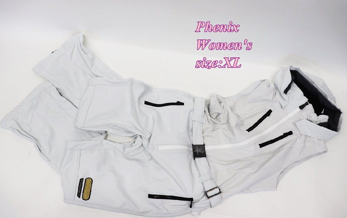 Phenix フェニックス レディース スキージャンプスーツ ワンピース 袖なし XL ホワイト PS6820B51 スポーツ R2511-229