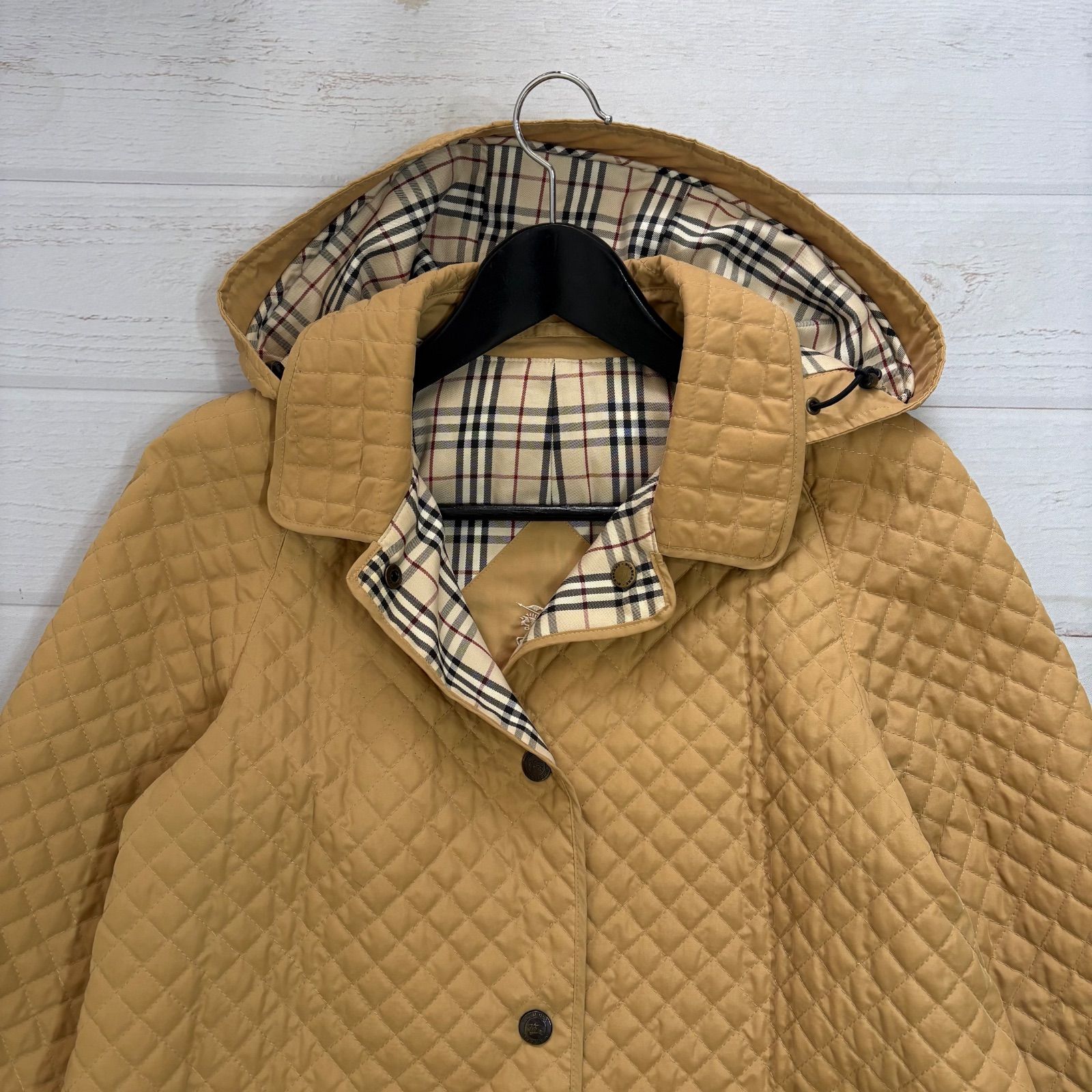 バーバリーロンドン Burberry London キルティングコート ノバチェック