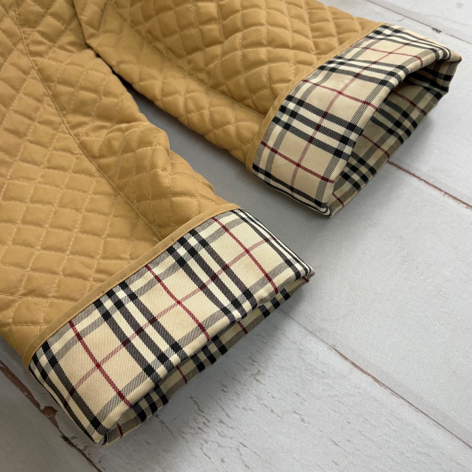 バーバリーロンドン Burberry London キルティングコート ノバチェック