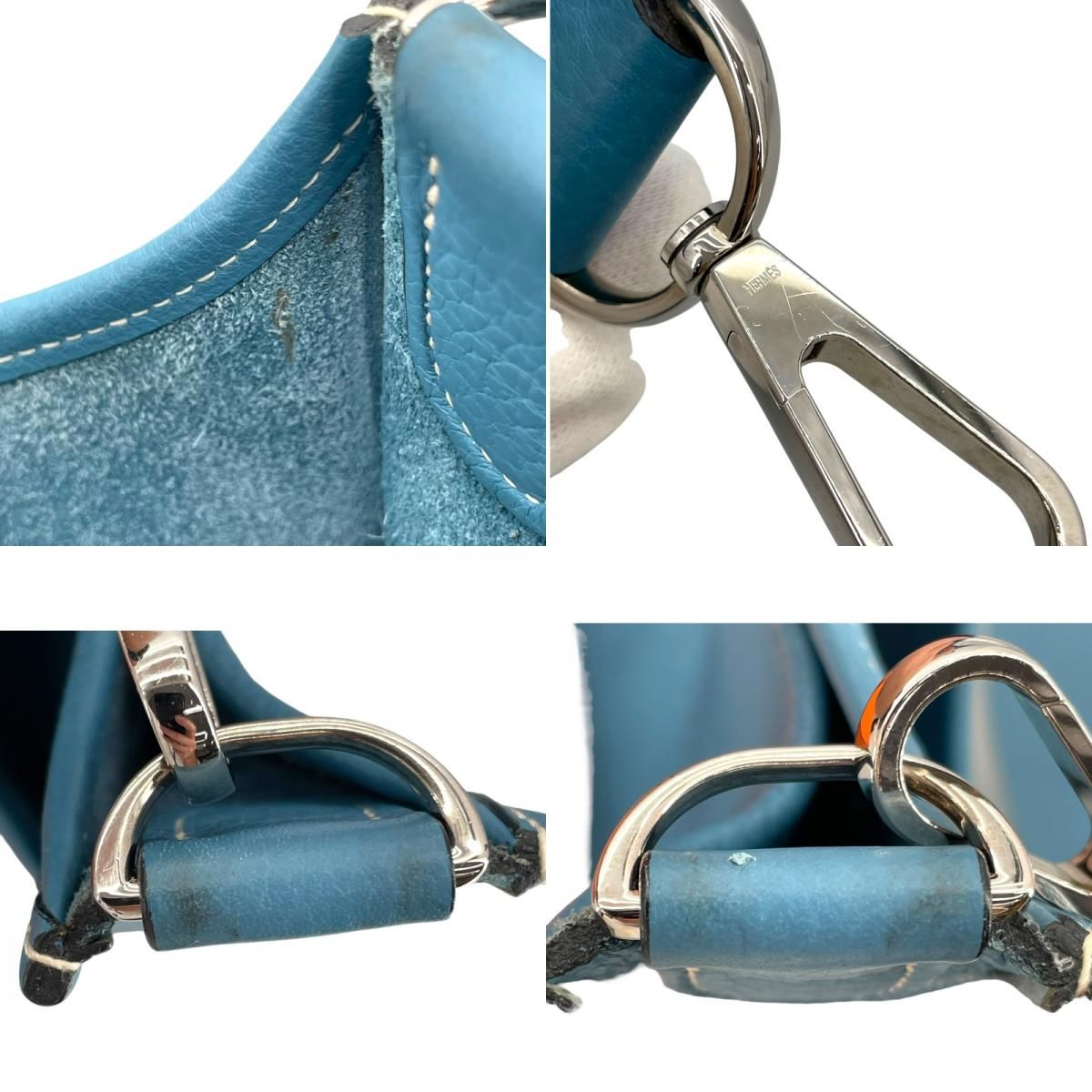 エルメス HERMES エブリン2 PM ブルージーン SV金具 トリヨン