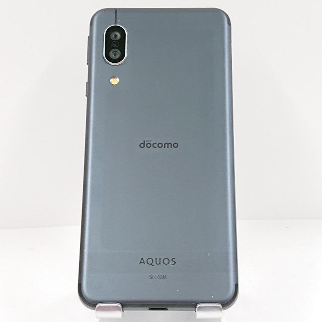 AQUOS sense3 SH-02M ドコモ ブラック 送料無料 本体 c15559 - メルカリ