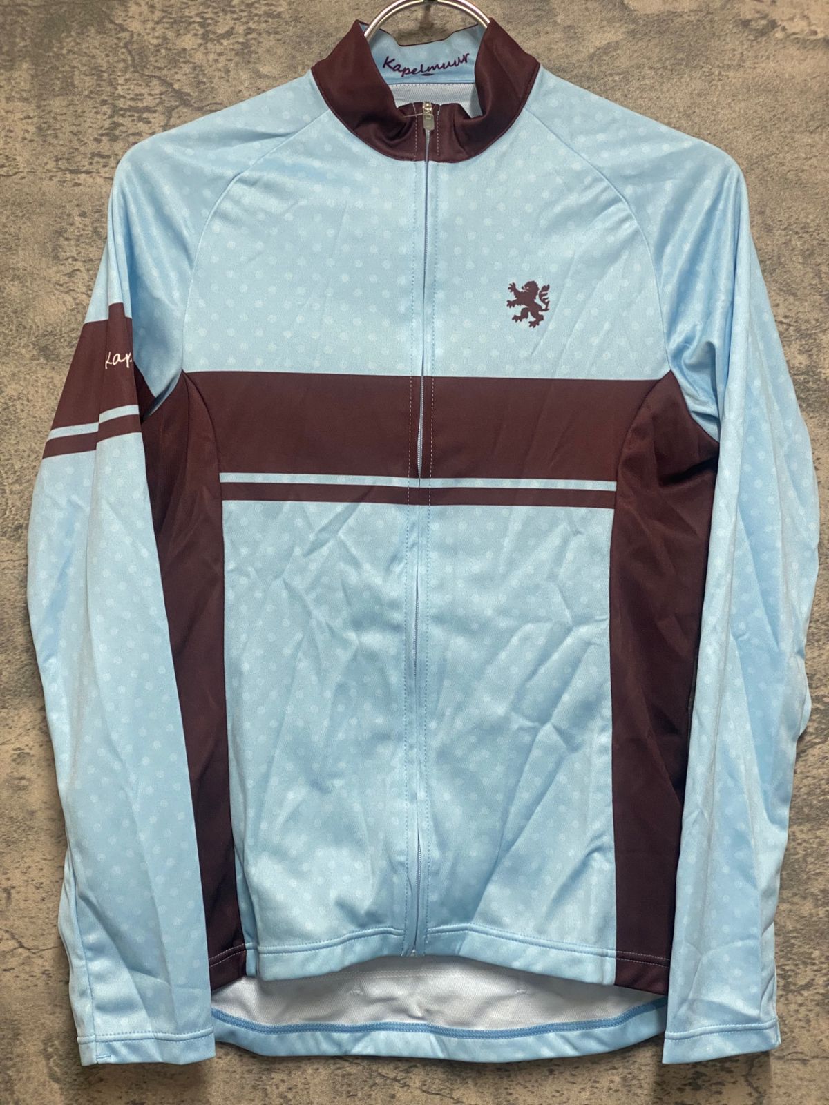 KAPELMUUR ダークグレー サイクルジャージ Asia WL秋冬用 カペル