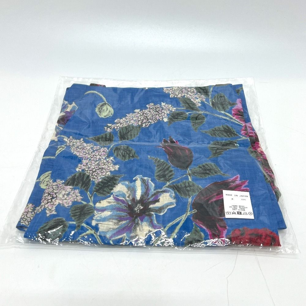 KEITA MARUYAMA ケイタマルヤマ 雑貨 花柄 麻 ブルー - メルカリ