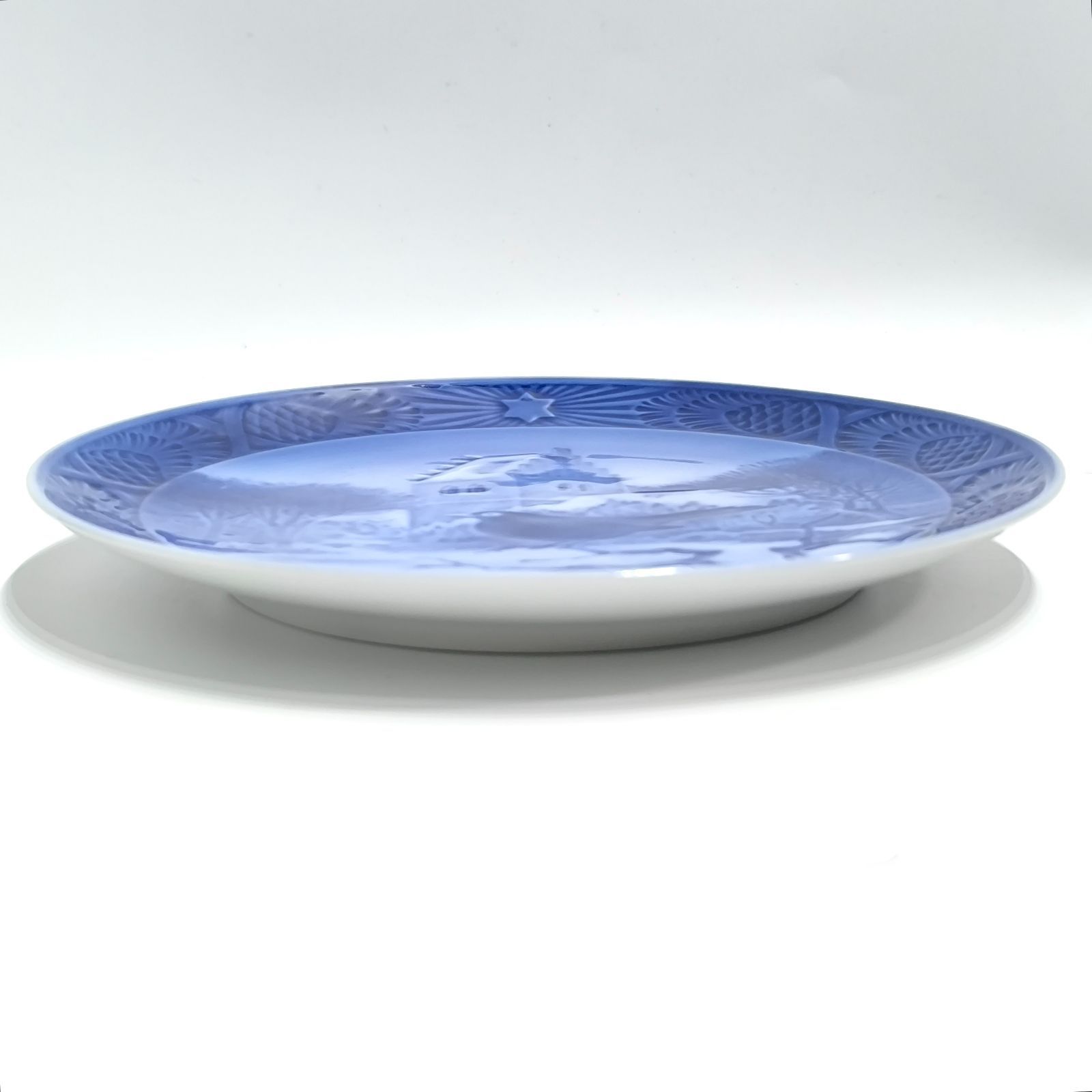 ロイヤルコペンハーゲン イヤープレート 1966年 昭和41年 教会の黒鳥