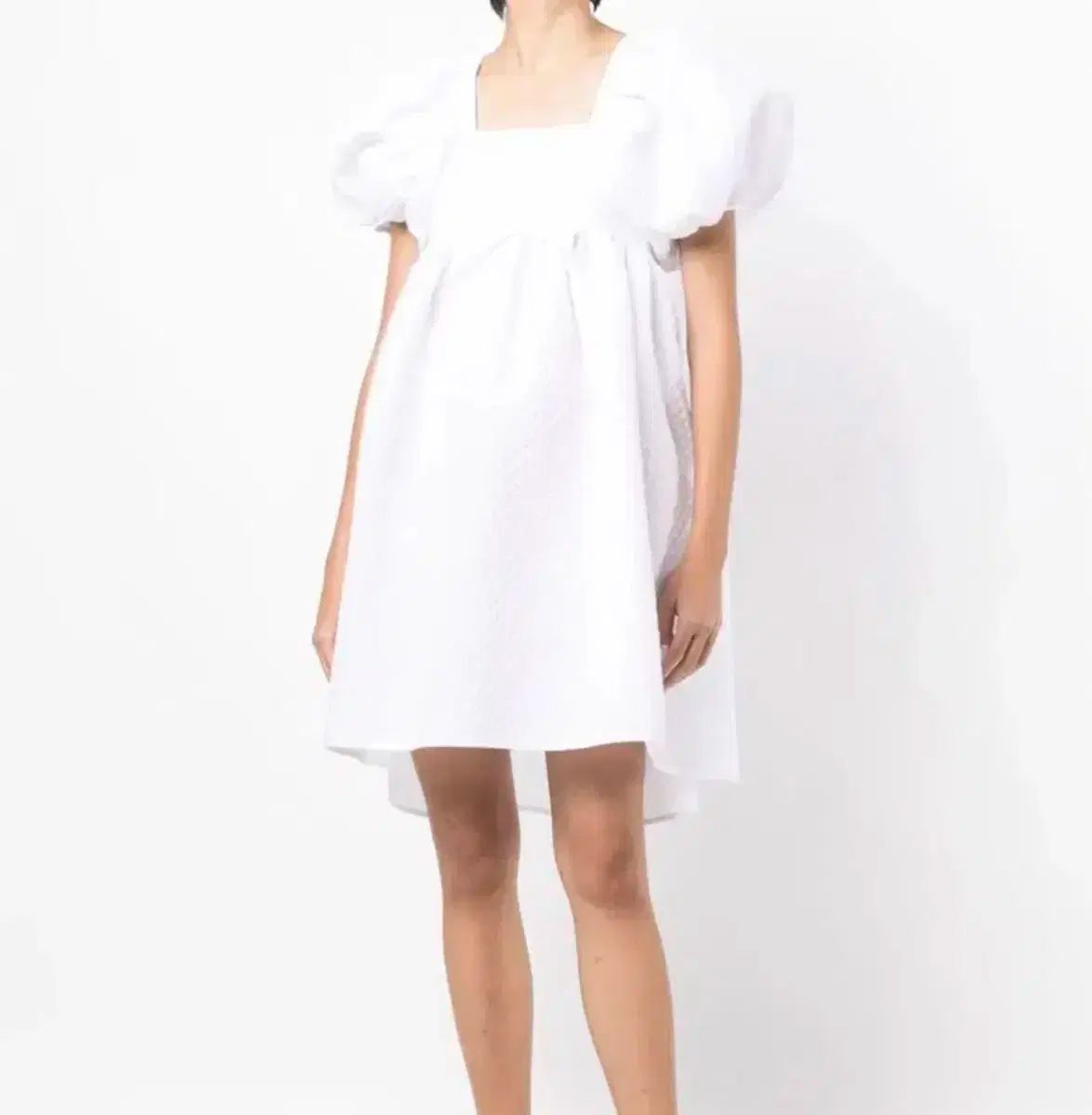  セシリーバンセン パフ ミニ ワンピース 長袖 七分袖 ミニワンピース