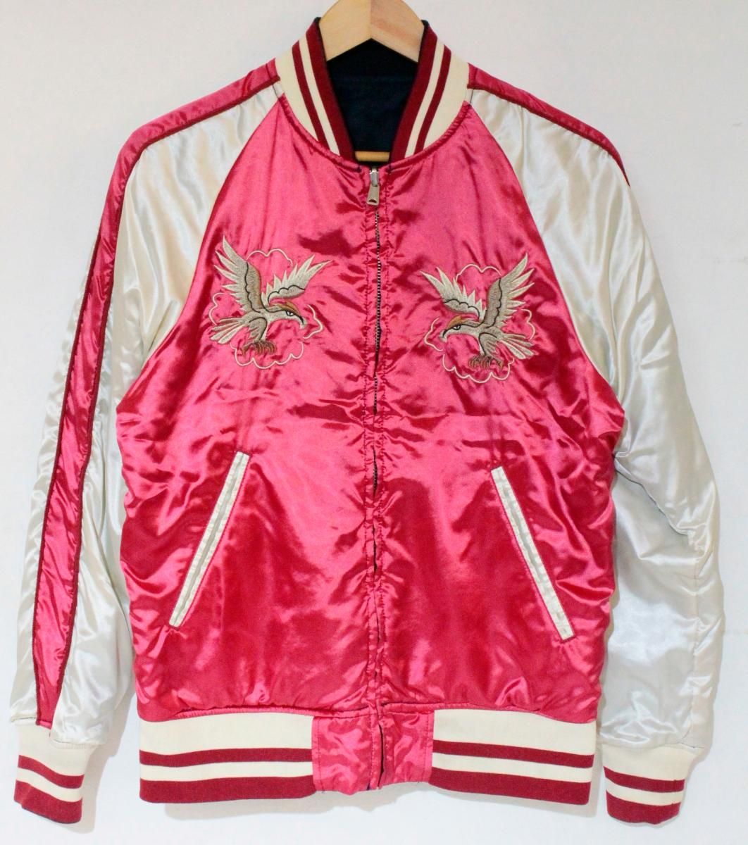 中古】 ALPHA INDUSTRIES メンズスカジャン S ALPHA INDUSTRIES