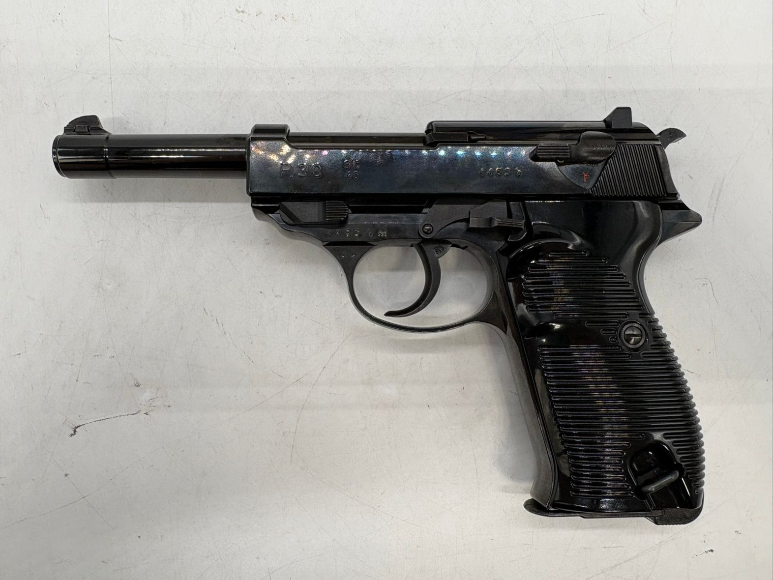 マルゼン MARUZEN ワルサー P38 ガスガン ジャンク ♪0125 ジャンク MARUZEN ワルサーP38(AC40) ガスガン ブローバック