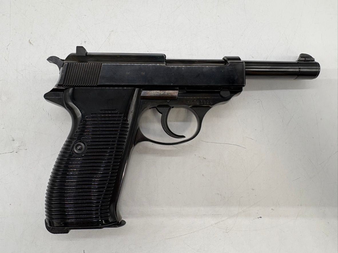 ♪0125 ジャンク MARUZEN ワルサーP38(AC40) ガスガン ブローバック