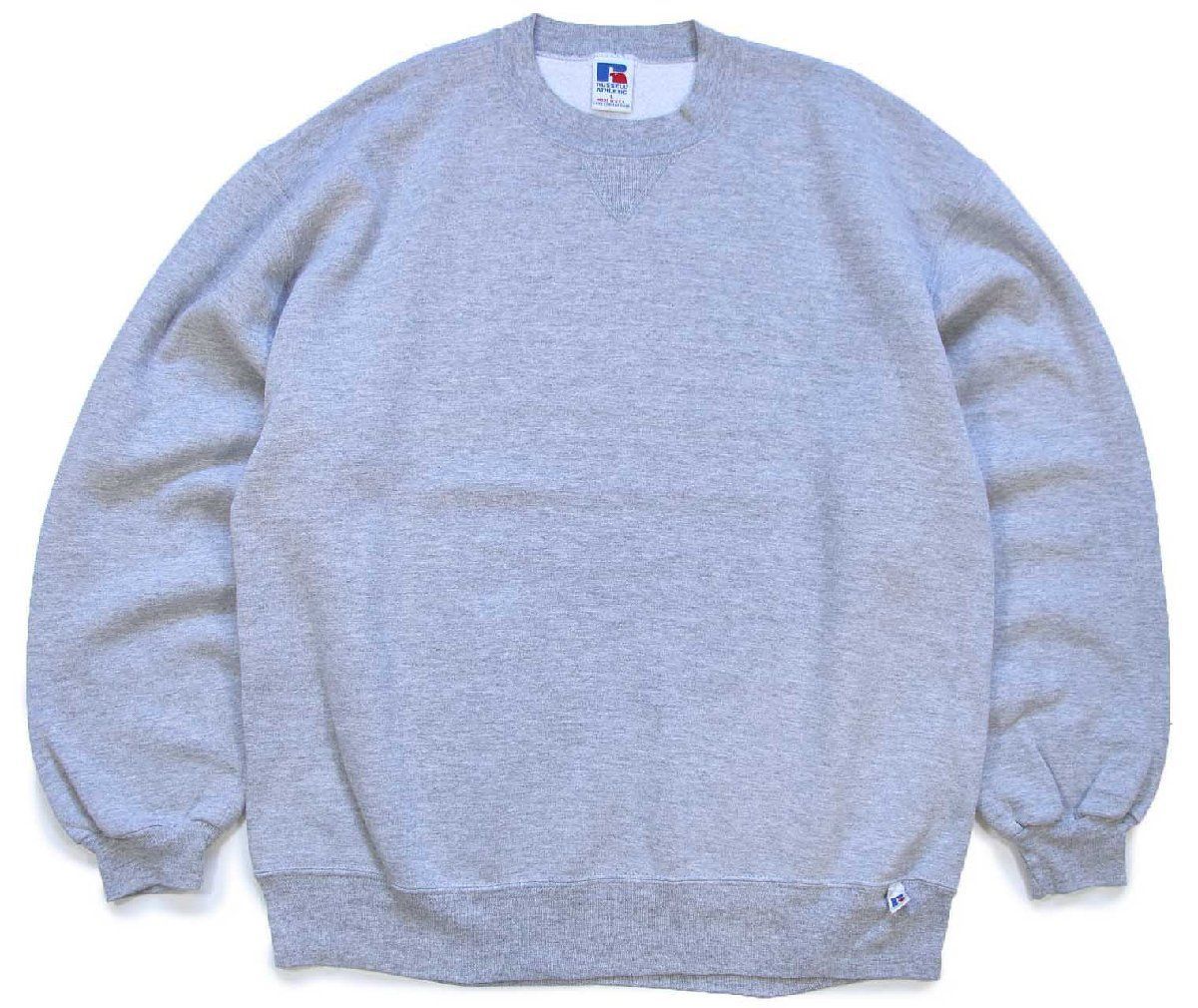 ぶ*%様 希少 90s USA製 ラッセル スウェット プルオーバー 無地 ソリ