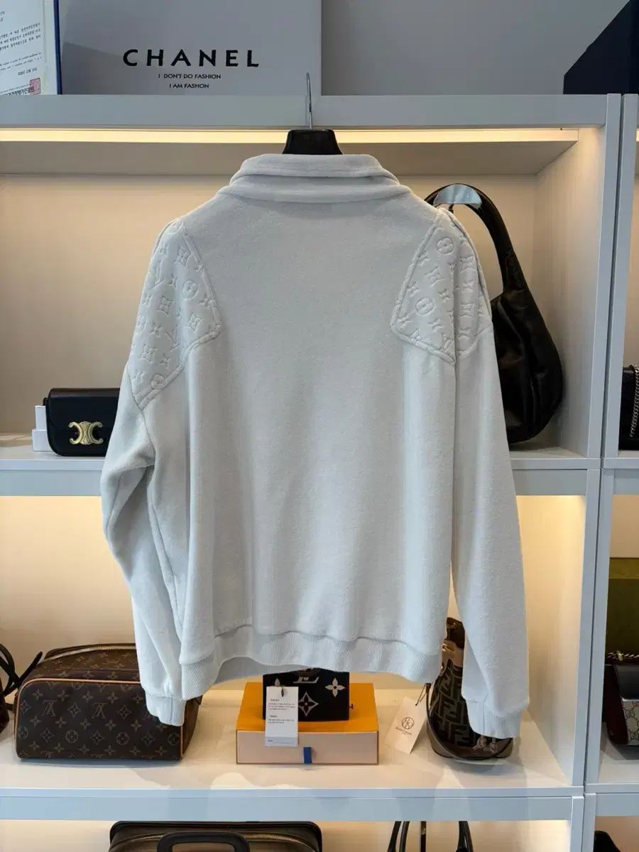 正規品 Louis Vuitton ルイヴィトン ベロア ハーフジップ スウェット