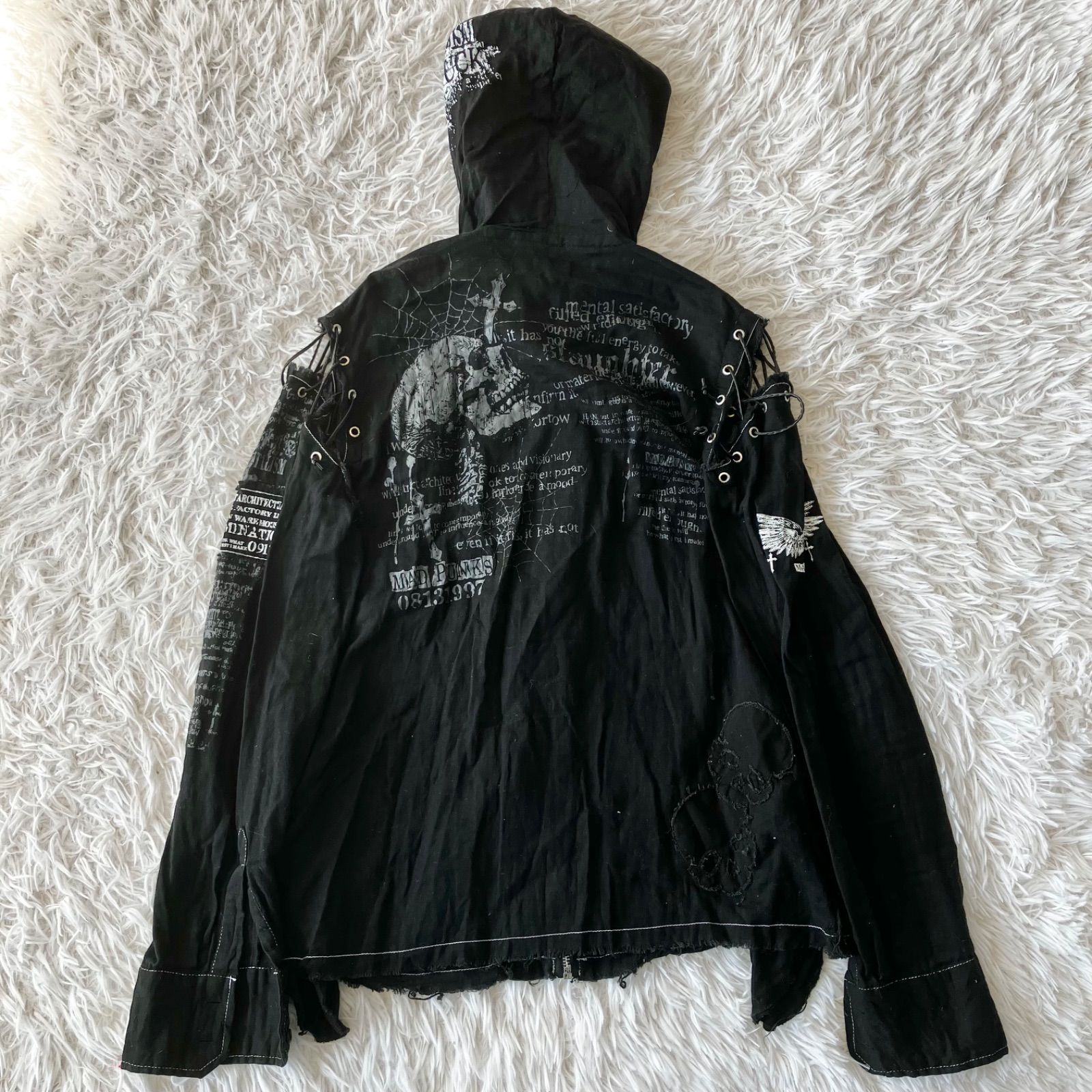 MAD PUNKS マッドパンクス　フレアボンテージ y2k archive フレアパンツ ボンテージパンツ archive アーカイブ punk 00s MAD GIRL