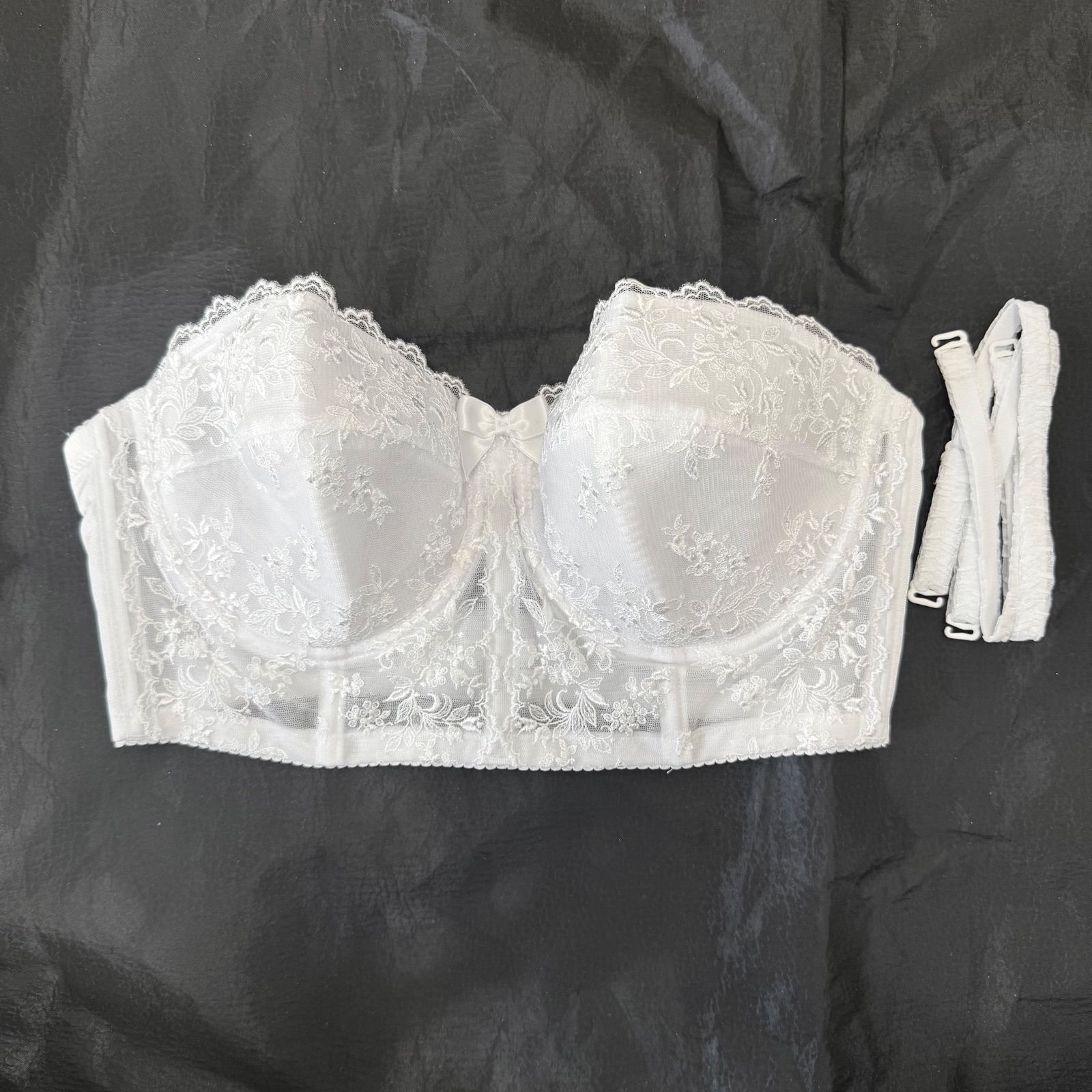 美品 C'EST MOI セモア セミロングラインブラ D80 CIEC100 ブライダル