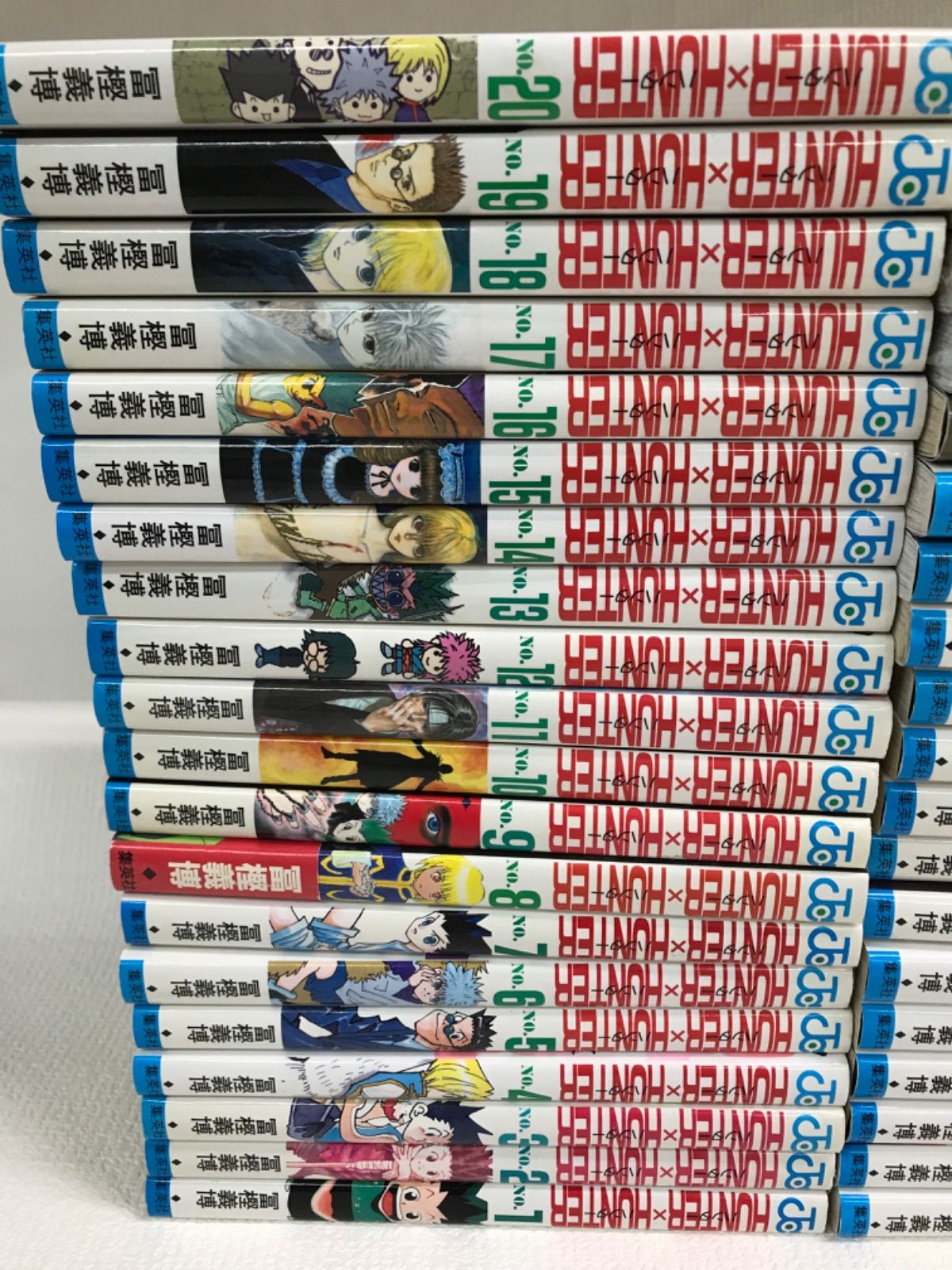☆③【未開封3冊】ハンターハンター HUNTER×HUNTER 1~38巻 コミック
