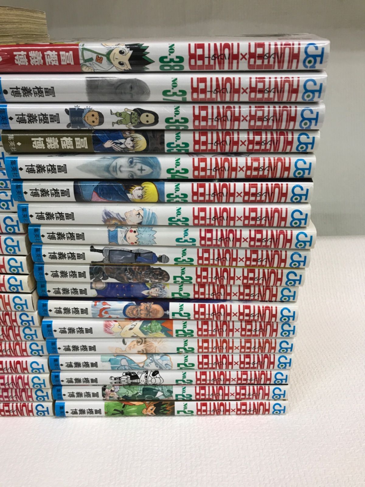 ☆③【未開封3冊】ハンターハンター HUNTER×HUNTER 1~38巻 コミック