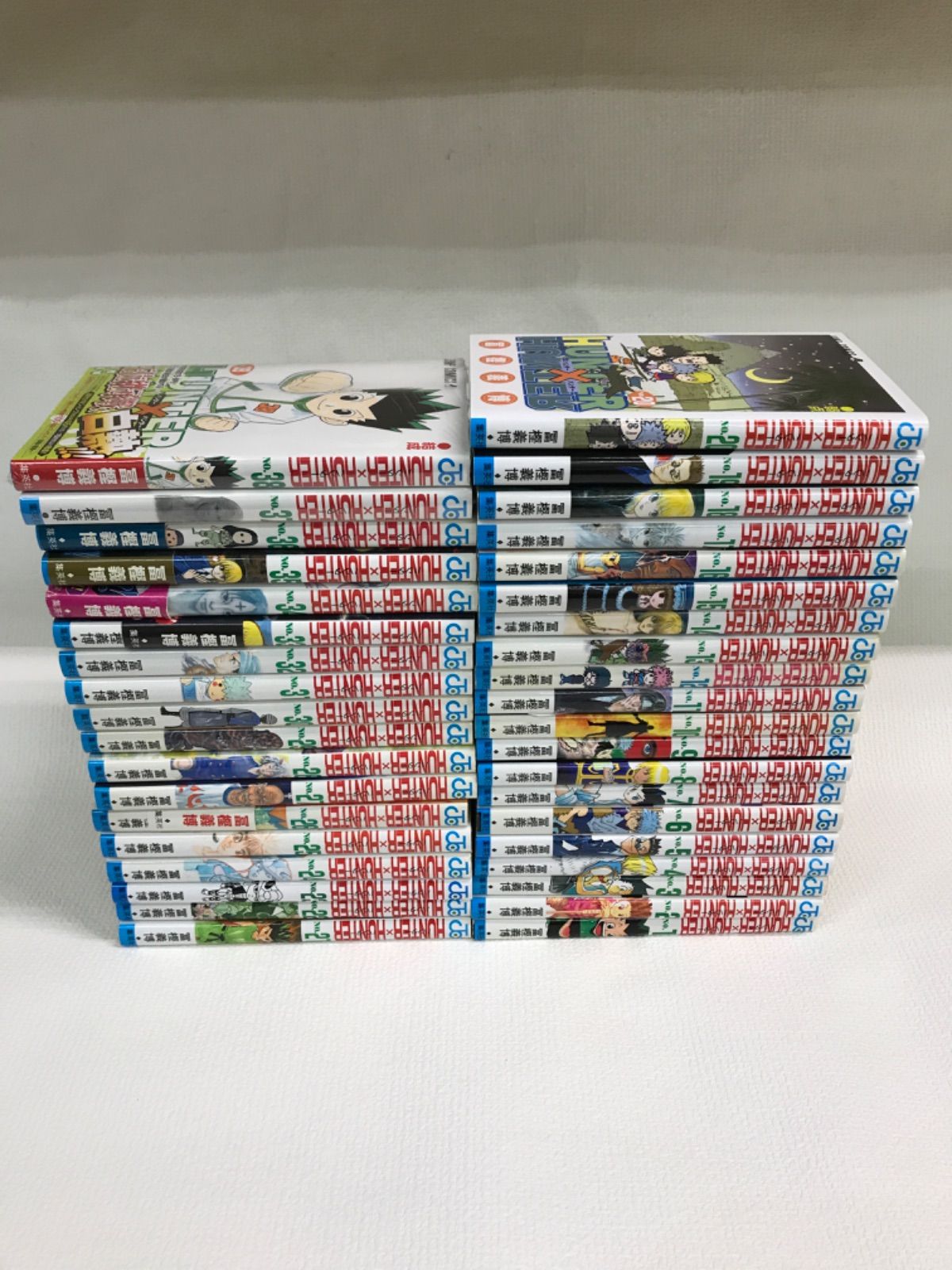 初版30冊】HUNTER×HUNTER 全巻セット38巻ハンターズガイド1冊