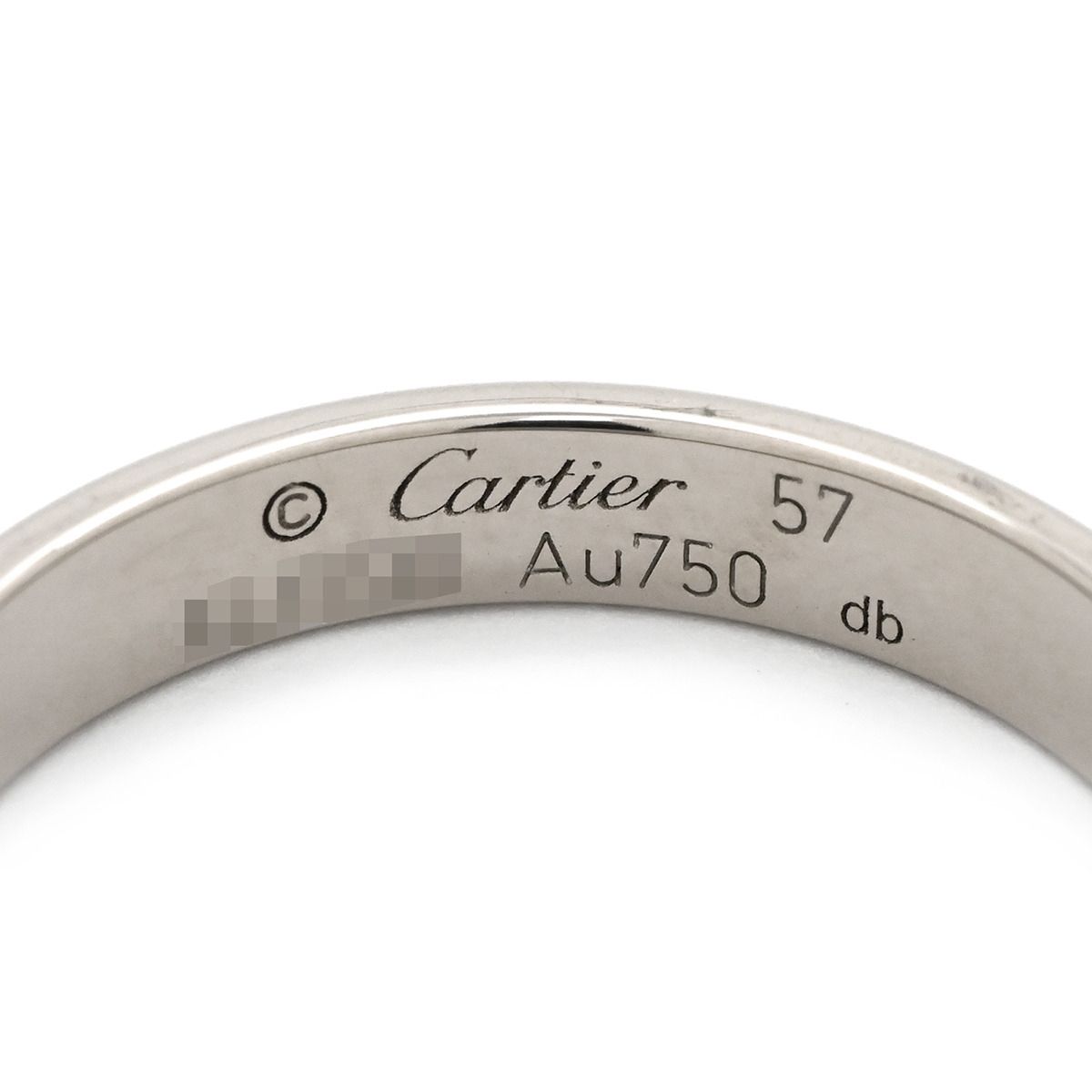 カルティエ Cartier リング 指輪 ラブリング スモールモデル K18WG