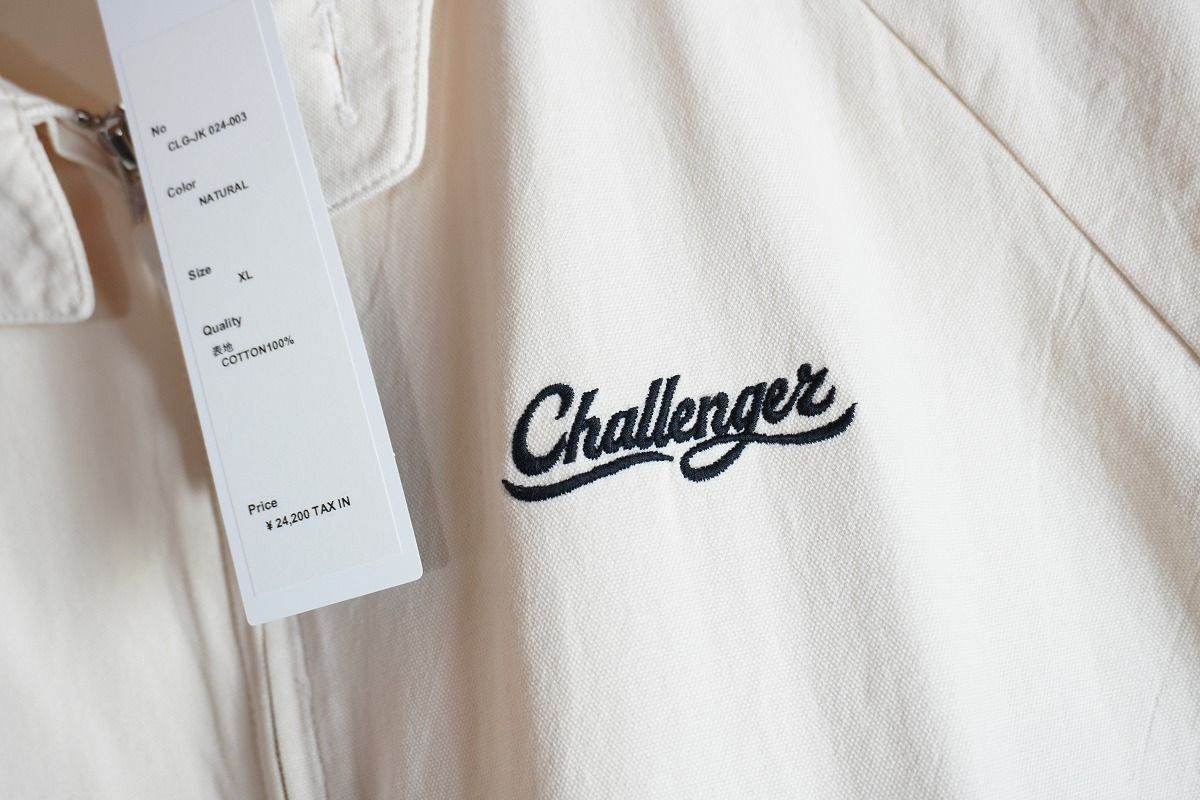 美品24SS CHALLENGER チャレンジャー SCRIPT LOGO SWINGTOP CLG-JK 024