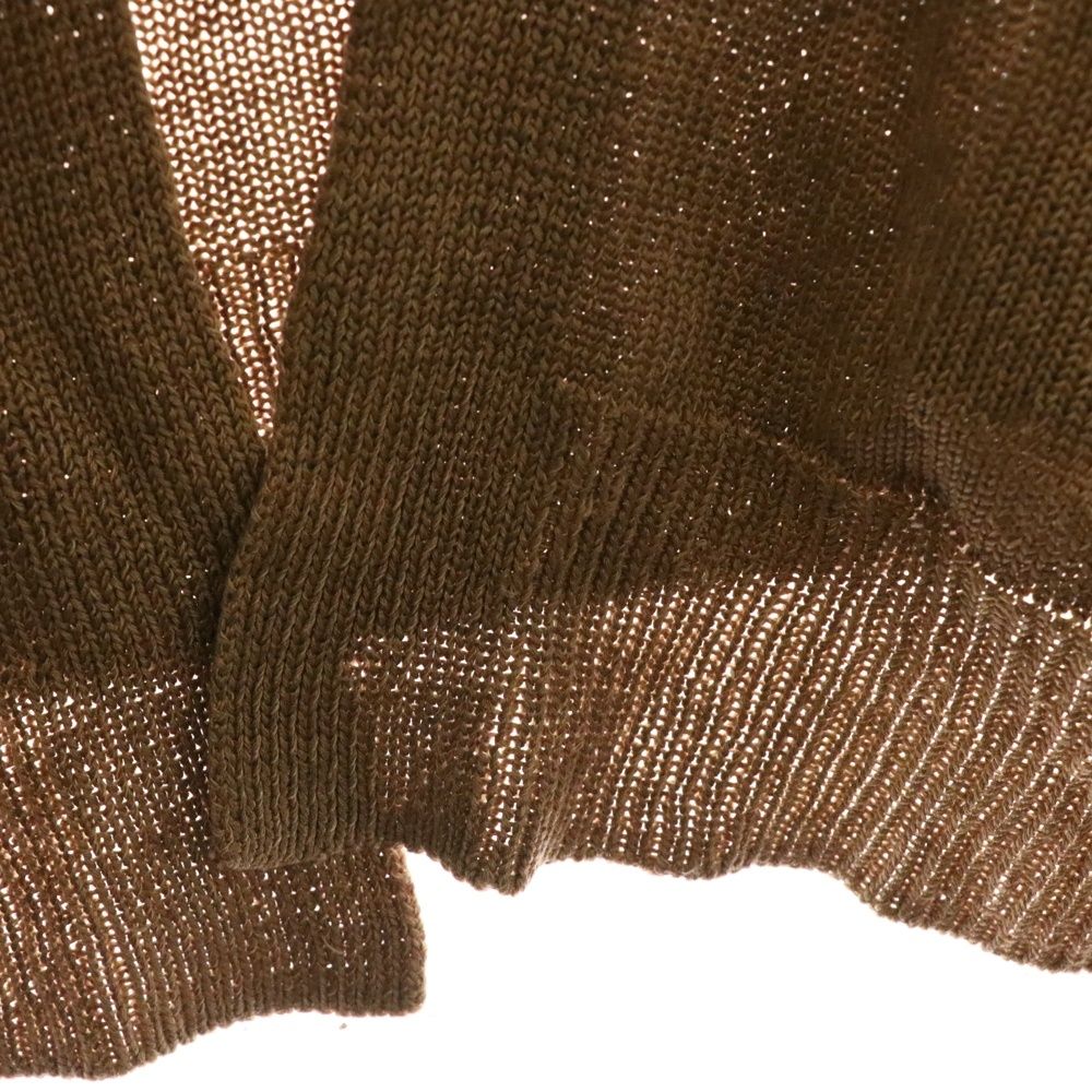 COMOLI (コモリ) 17SS 7G ショップ シルク ミドルゲージ シアー ニット