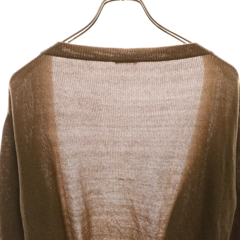 4823【美品】COMOLI コモリ　カーディガン シルク100%　M ベージュ 4823【美品】COMOLI コモリ カーディガン シルク100% M ベージュ