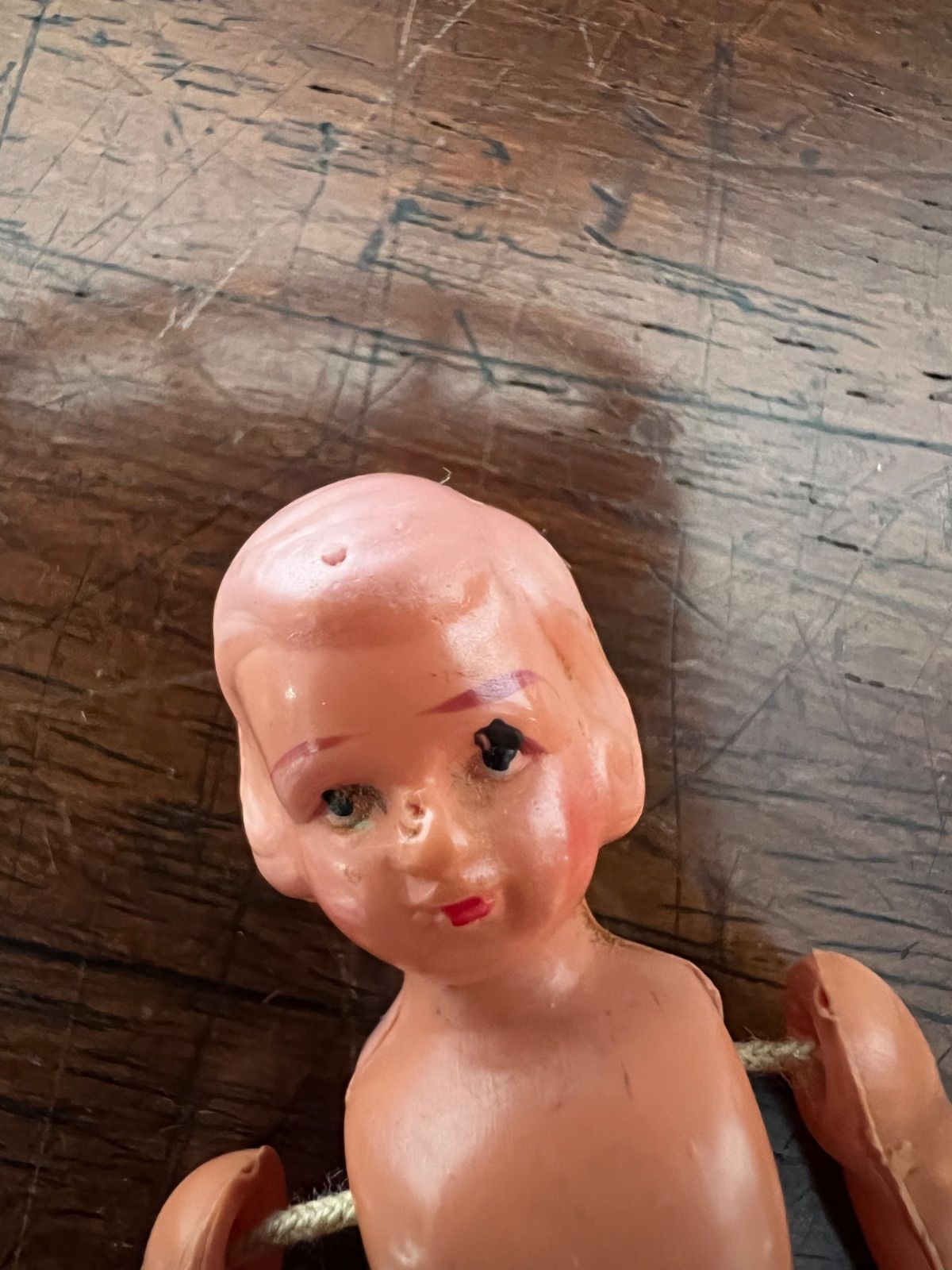 昭和レトロ セルロイド人形 4体 - メルカリ