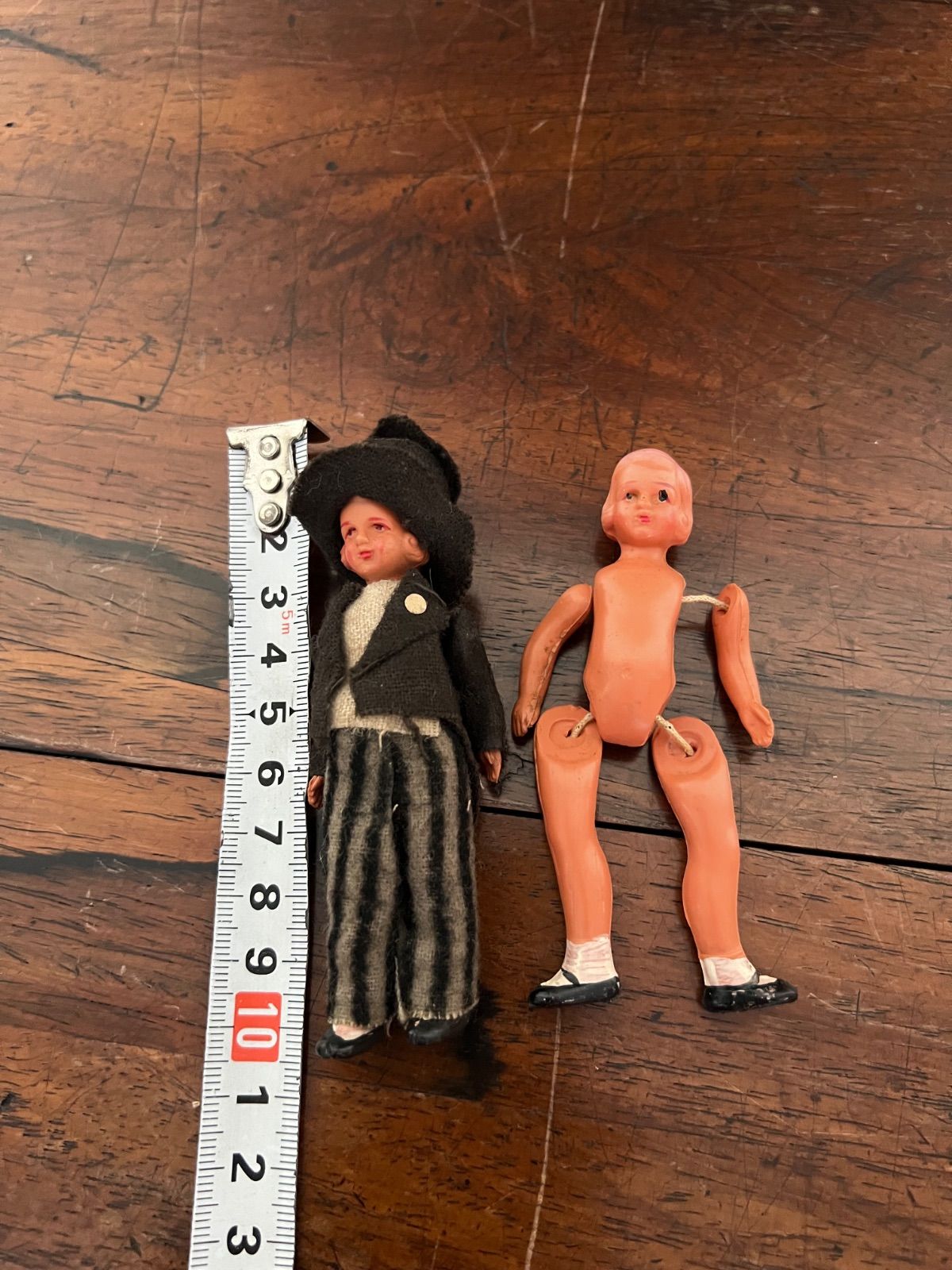 昭和レトロ セルロイド人形 4体 - メルカリ