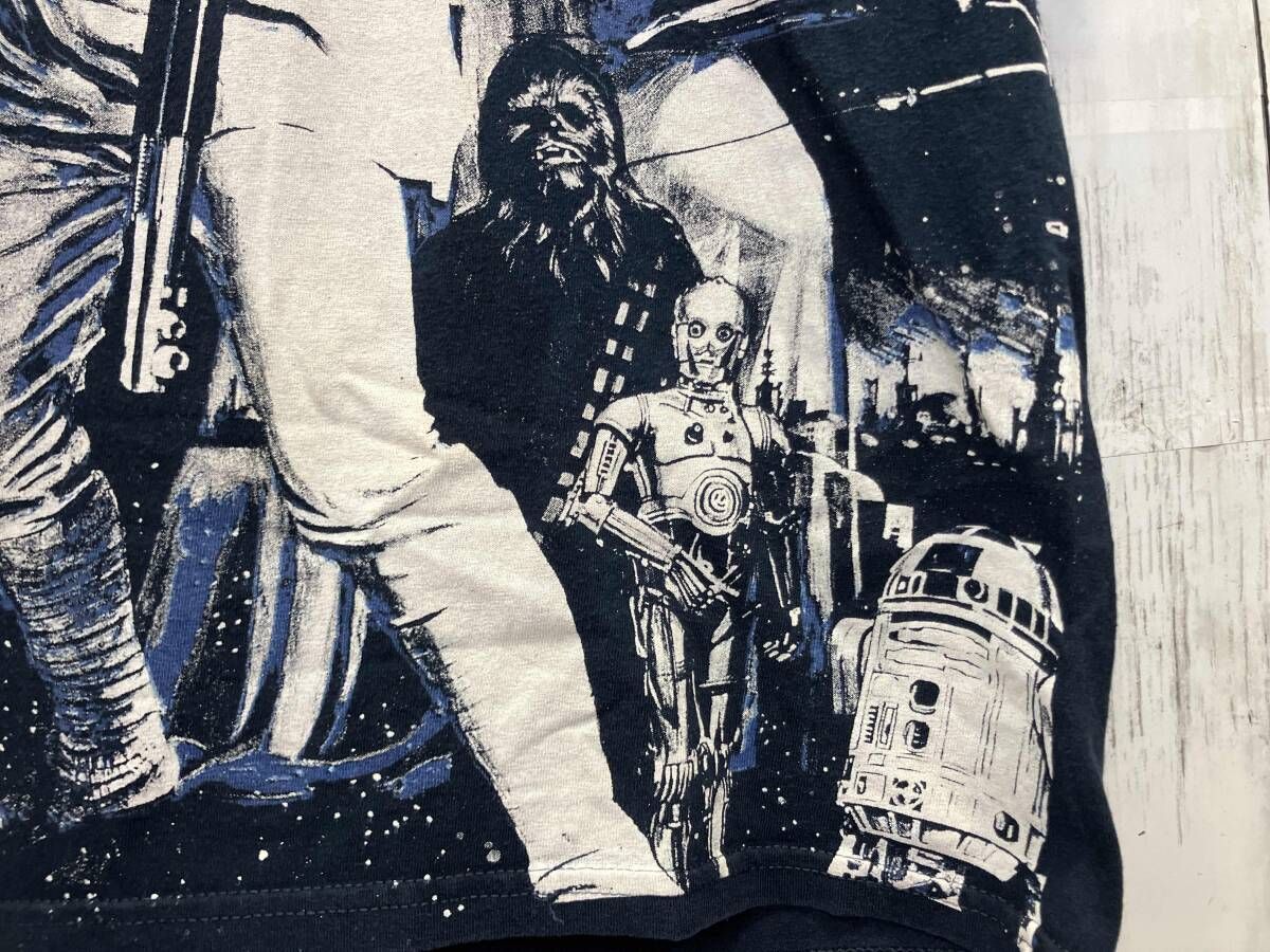WARS スターウォーズ STAR 大判プリント 半袖Tシャツ XL ムービー
