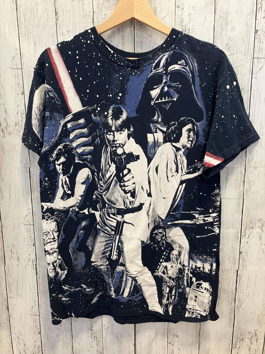 WARS スターウォーズ STAR 大判プリント 半袖Tシャツ XL ムービー