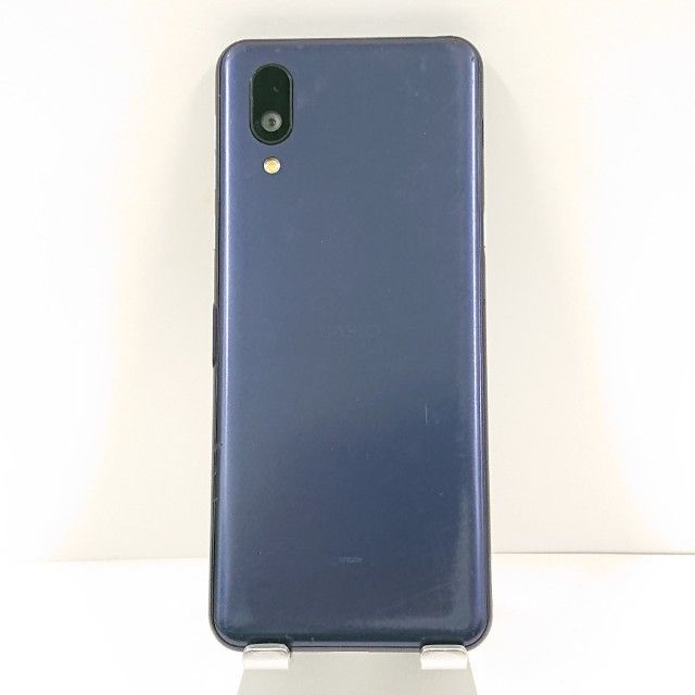 BASIO active SHG09 au ネイビー 送料無料 本体 c15592 - メルカリ