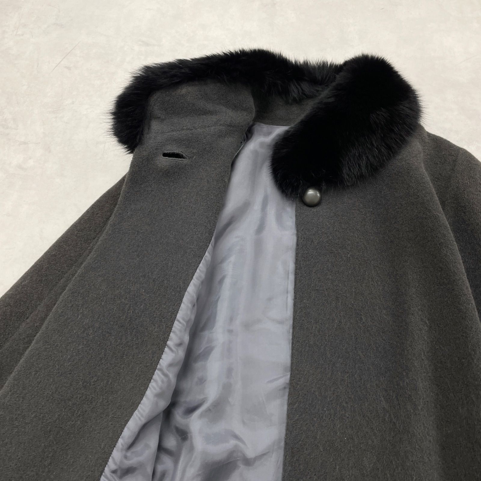 CHLOE クロエ ロングコート ボリュームスリーブ オーバーサイズ ファー