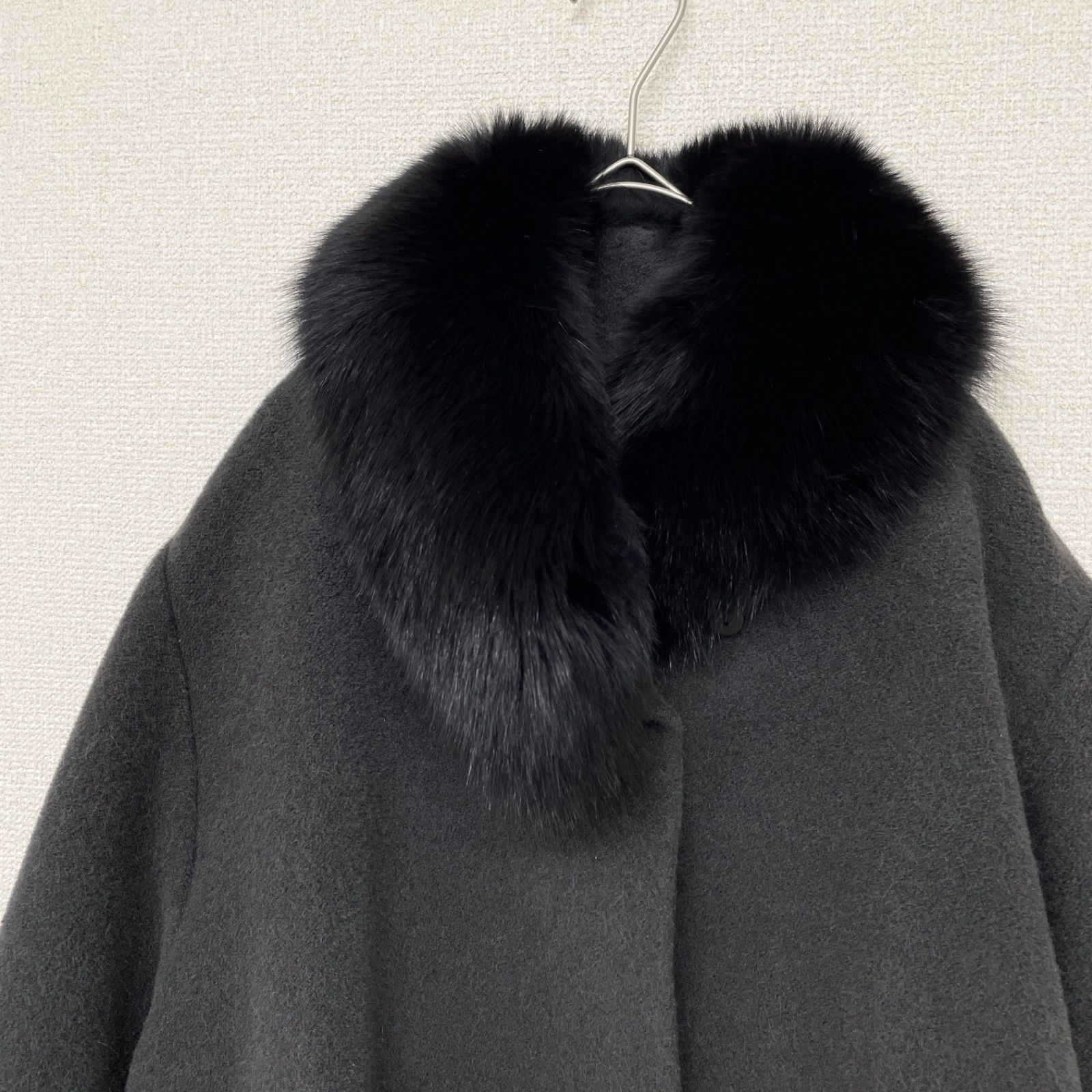 CHLOE クロエ ロングコート ボリュームスリーブ オーバーサイズ ファー