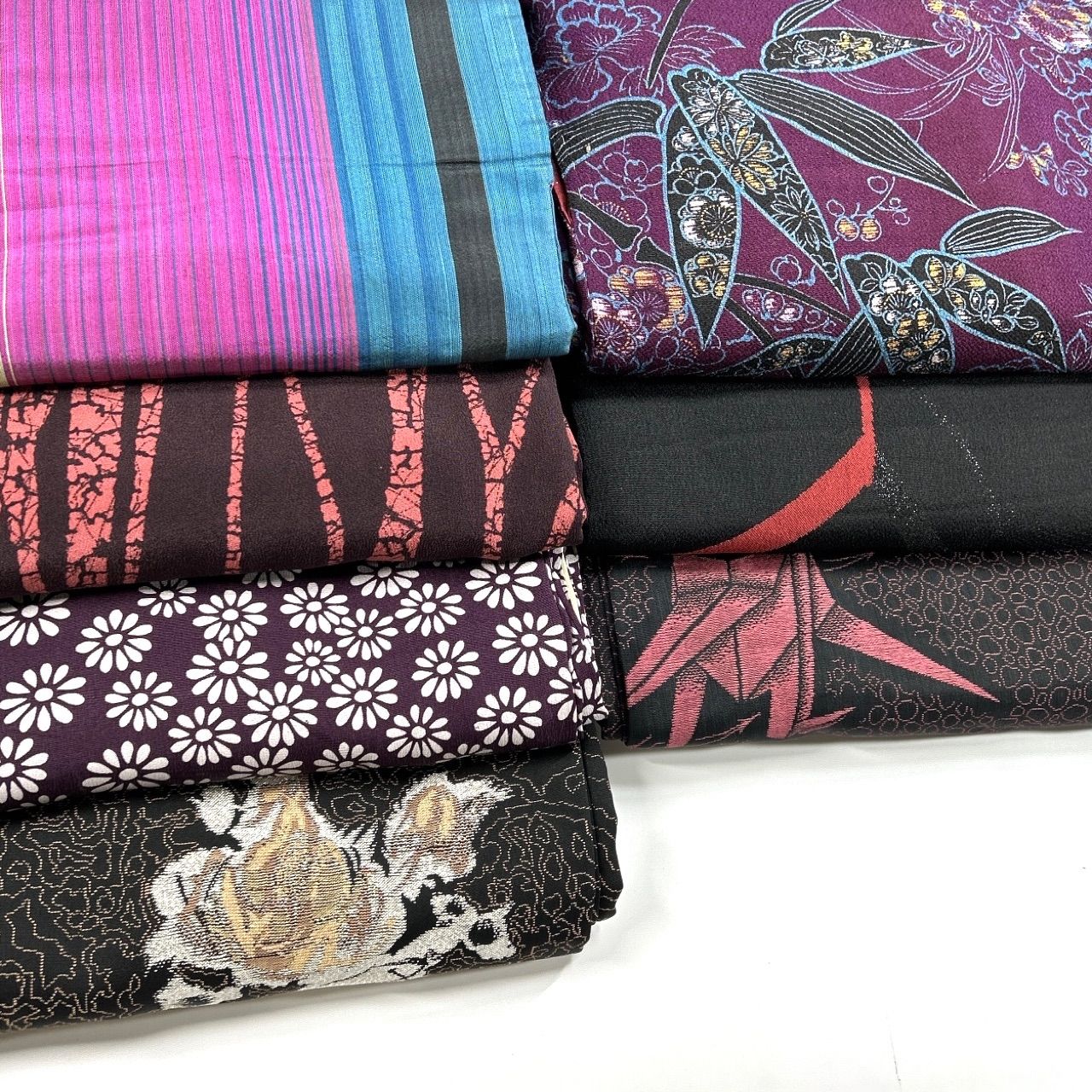 格安 リメイク用　素材　 まとめ売り　着物　和服　合計7点　アンティーク　子供 格安 リメイク用 素材 まとめ売り 着物 和服 合計7点 アンティーク 子供