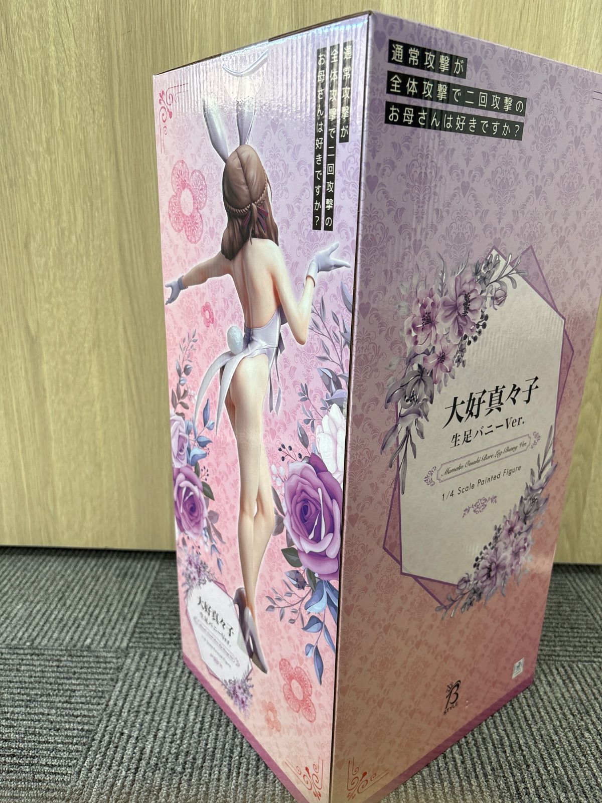 B STYLE 大好真々子 生足バニー Ver. 1/4 スケール フィギュア