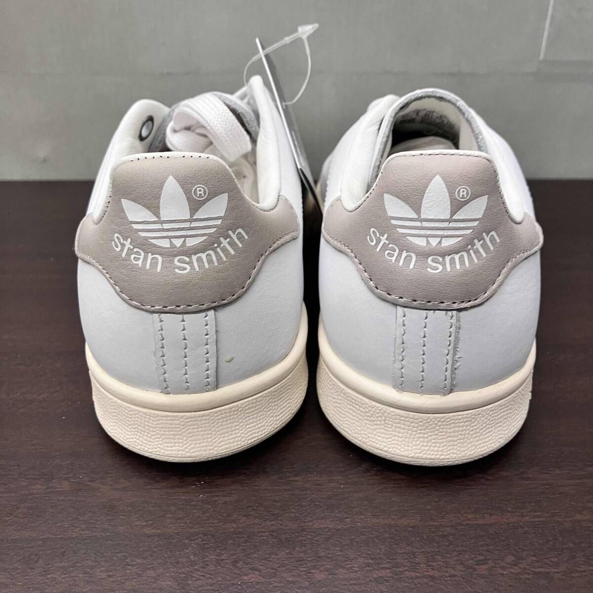 【adidas】スタンスミスSTANSMITHS75075 グレー22.5センチ adidas】スタンスミスSTANSMITHS75075 グレー22.5センチ