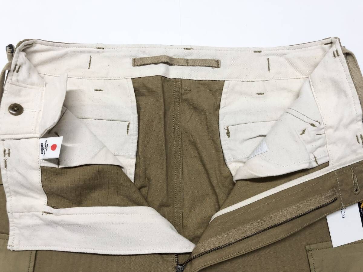 新品 未使用 nanamica ナナミカ カーゴパンツ コーデュラリップス 