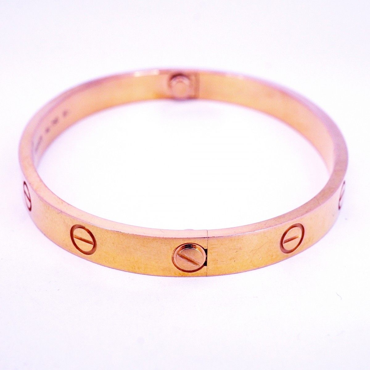 カルティエ バングル ラブブレス K18ピンクゴールド 楽天市場】カルティエ Cartier ラブブレス K18PG #17 ピンクゴールド