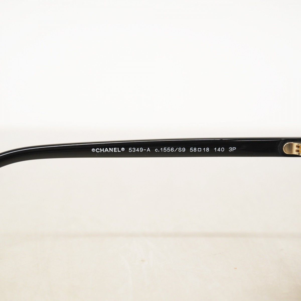 5od3271】シャネル サングラス 5349-A プラスチック ブラウン ゴールド